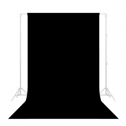 Savage Black Seamless Background Paper (86"" W)