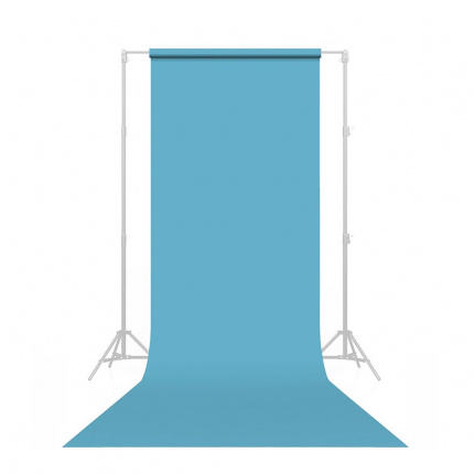 Savage True Blue Seamless Background Paper (53"" W)