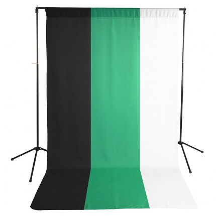 Savage Savage Black, White & Green Economy Backdrop Kit SA 59-99012046